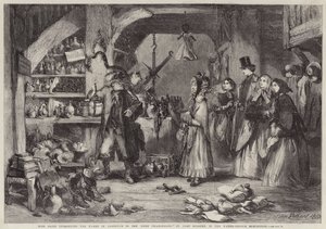 Miss Flite introduserer menighetene i Jarndyce for 